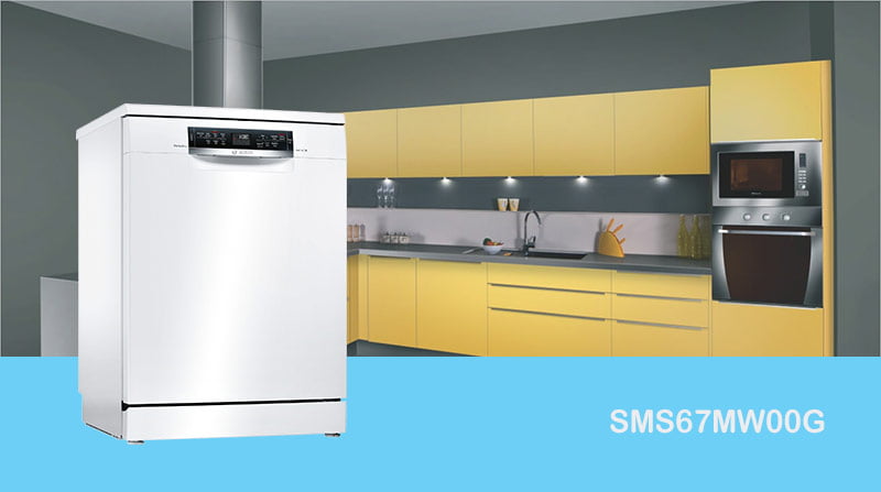 ماشین ظرفشویی بوش سری 6 زئولیت SMS67MW00G