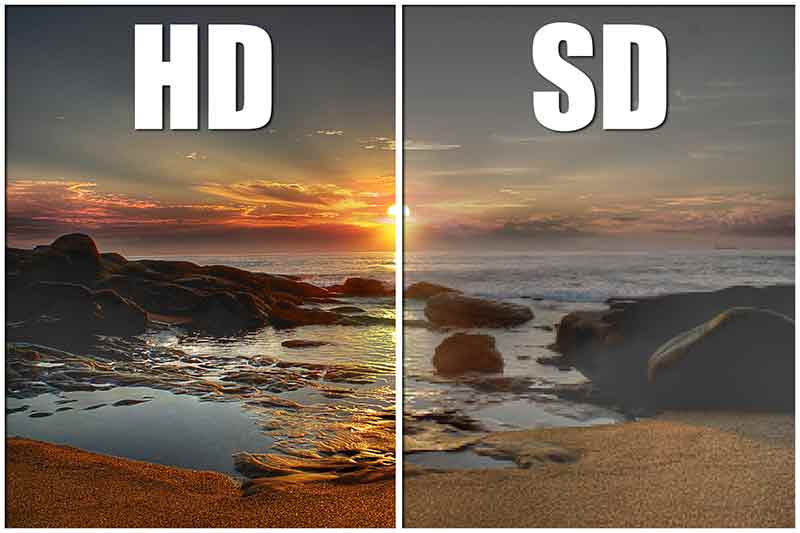 کیفیت تصویر HD چیست