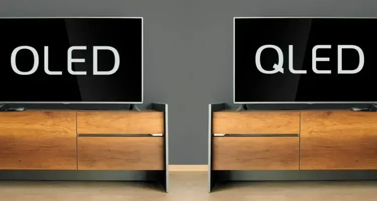 تفاوت تلویزیون QLED با OLED