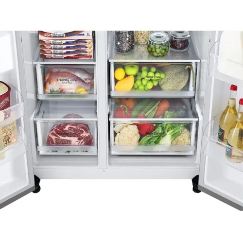 refrigerator freezer lg gc j257s7