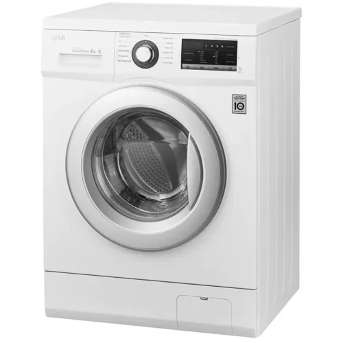 washing machine lg fh4g6tdy2 whi1