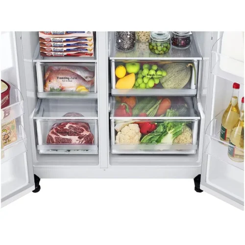 refrigerator freezer lg gc j257s 7