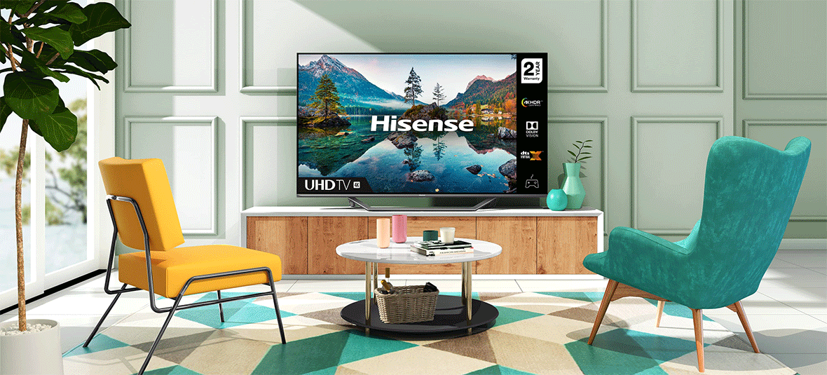 طراحی تلویزیون هایسنس 65U7WF
